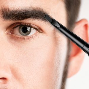 Gentlehomme Mens Eyebrow Pencil Black, Easily Shape Define Fill Eyebrows
