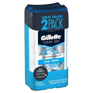 Gillette Cool Wave Clear Gel Men’s Antiperspirant and Deodorant