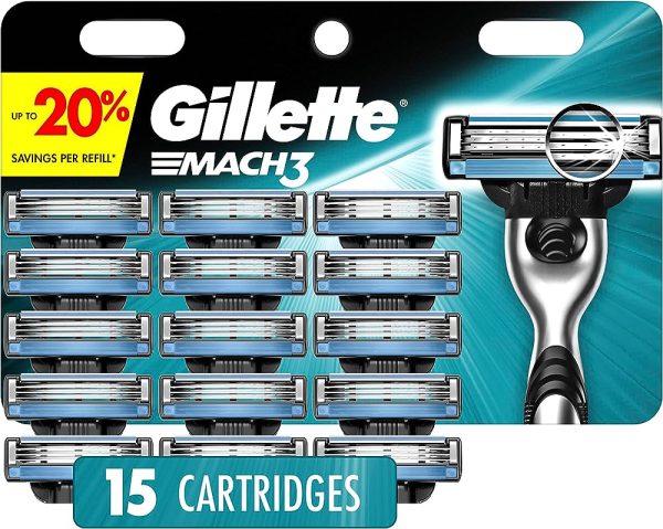 Gillette Mach3 Mens Razor Blade Refills