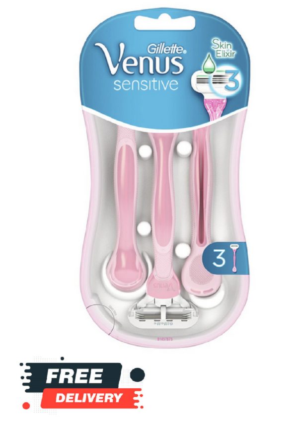 Gillette Venus Sensitive Disposable Razors for Women