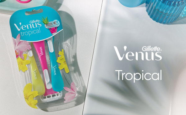 Gillette Venus Tropical Disposable Razors for Women