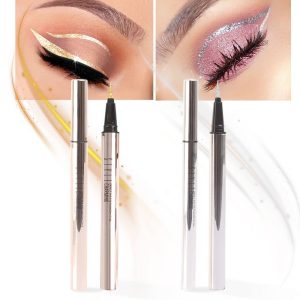 Glitter Gold Silver Eye Liners Waterproof