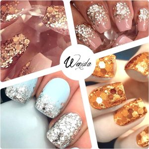 Glitter Wenida 12 Colors Holographic Cosmetic Festival Powder Sequins Craft