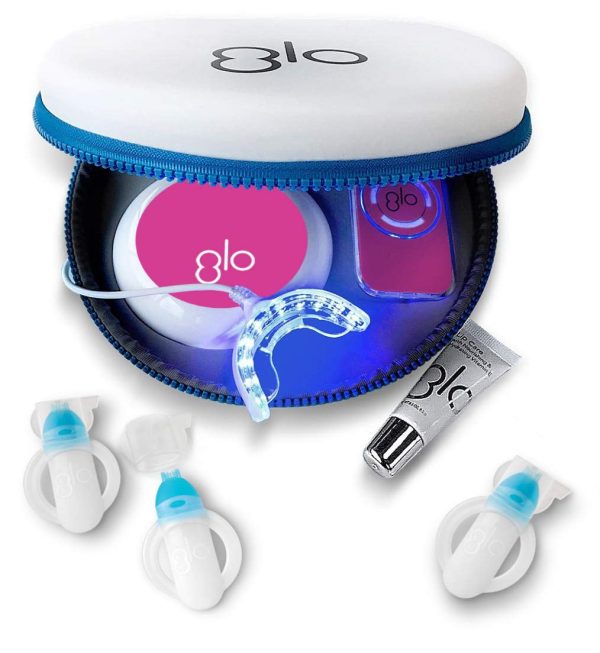 GLO Brilliant Complete Teeth Whitening System Kit