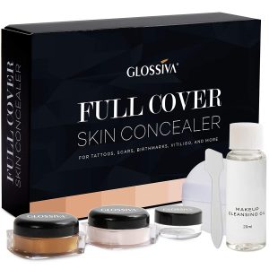 Glossiva Tattoo Concealer - Skin Concealer - Waterproof - For Dark Spots