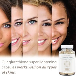 Glutathione Whitening Pills for Lightening & Brightening of the Skin