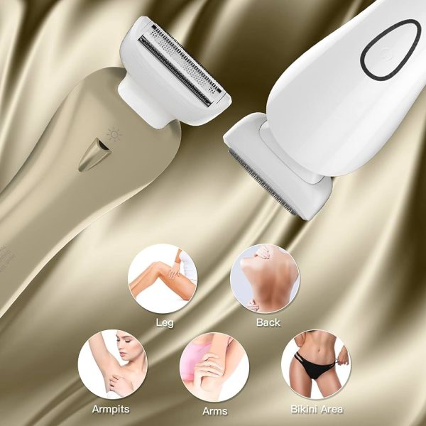Glynee Electric Razor for Women, Lady Electric Shaver Bikini Trimmer Body