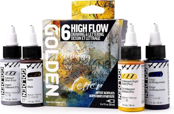 Golden Artist Colors High Flow Acrylics