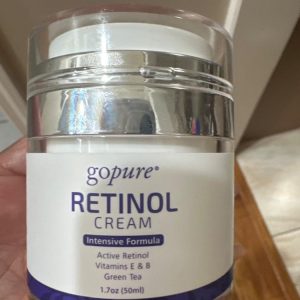 goPure Retinol Cream for Face - Anti Aging Face Cream - Anti Wrinkle Cream