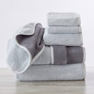 Great Bay Home 100% Cotton Bath Towels