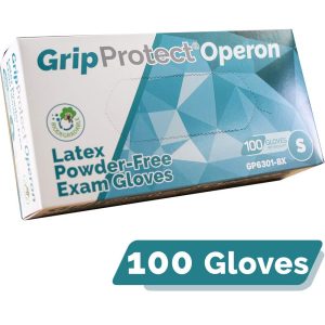 GripProtect® Operon Latex Exam Gloves, Disposable