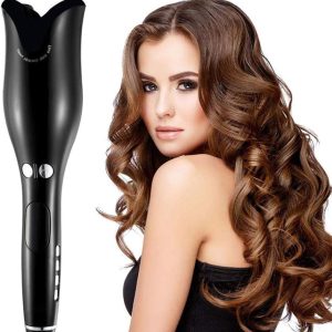 HAIHF 3 Barrels Curler,Ceramic Curling Iron Wand,Professional Portable Tourmaline