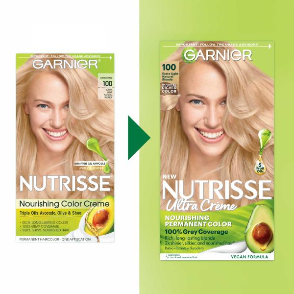 Hair Color Creme, 100 Extra-Light Natural Blonde (Chamomile)