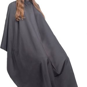 Hair Cutting Cape for Adults - Lightweight Water Resistant Salon Cape