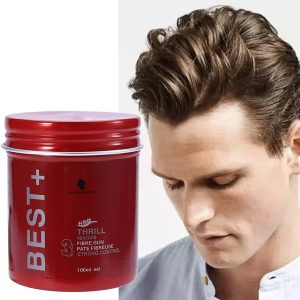 Hair Dough Styling Clay For Men, Matte Finish Molding Hair Wax Paste Quiff