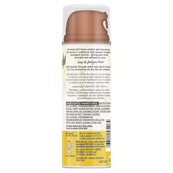 Hair Food Hemp Extract & Manuka Honey Leave in Conditioner