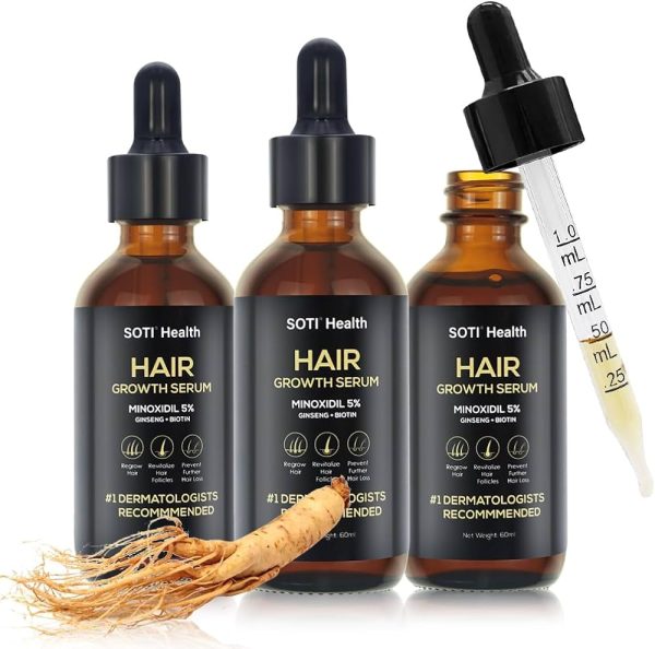 Hair Growth Serum 3 Pack,Hair Loss Serum,Hair Treatment Serum