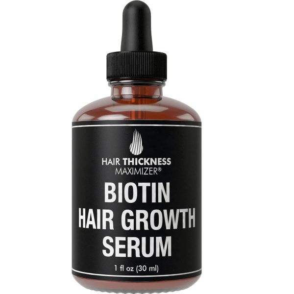 Hair Growth Serum - Hair Loss Prevention Treatment by Hair Thickness Maximizer.