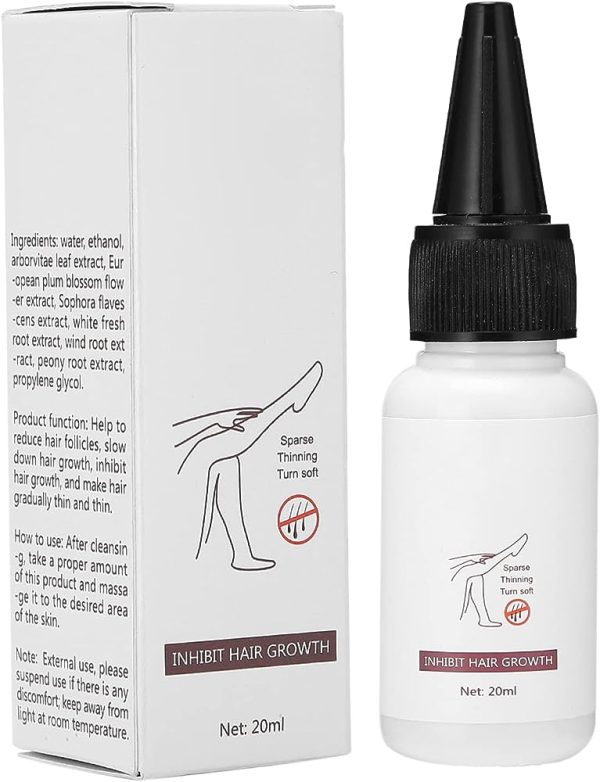 Hair Inhibitor, Painless Hair Stop Growth Spray, Apply after Hair Removal