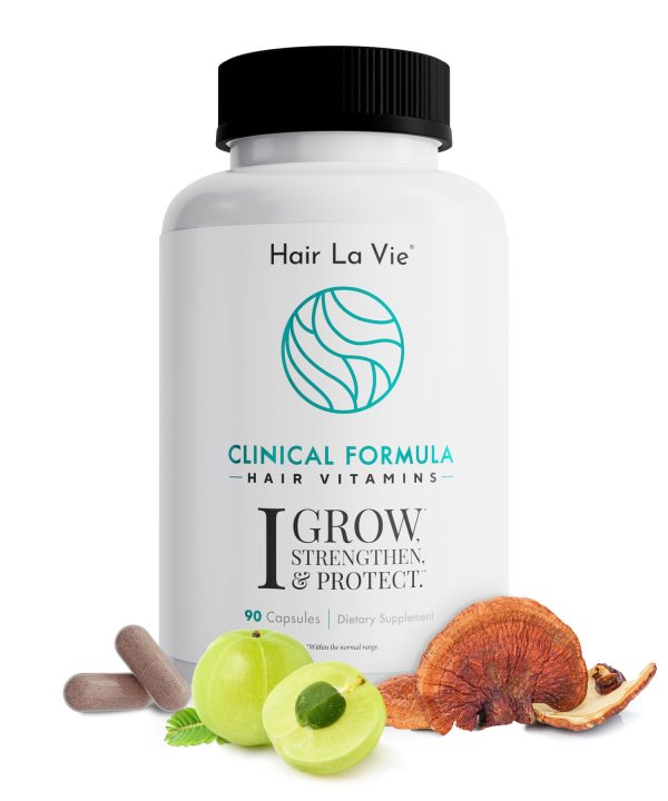 Hair La Vie Revitalizing Blend Hair Vitamins with Biotin, Collagen and Saw Palmetto