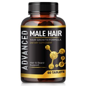 Hair Loss Thinning Supplement – Men's Hair Vitamin for Thicker Healthier Hair