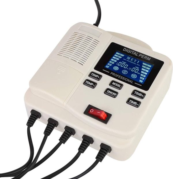 Hair Perm Machine, Small Safe Portable Digital PTC Heating Hair Perm Machine