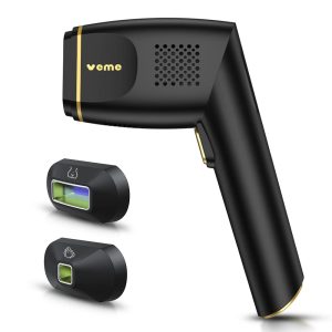 Hair remover with 2 Attachments for Face and Body