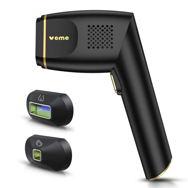 Hair remover with 2 Attachments for Face and Body