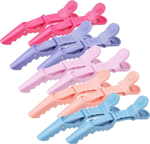 Hair Styling Clips Sectioning Alligator hair clips Duckbill Clips, Non-Slip Hairdresser