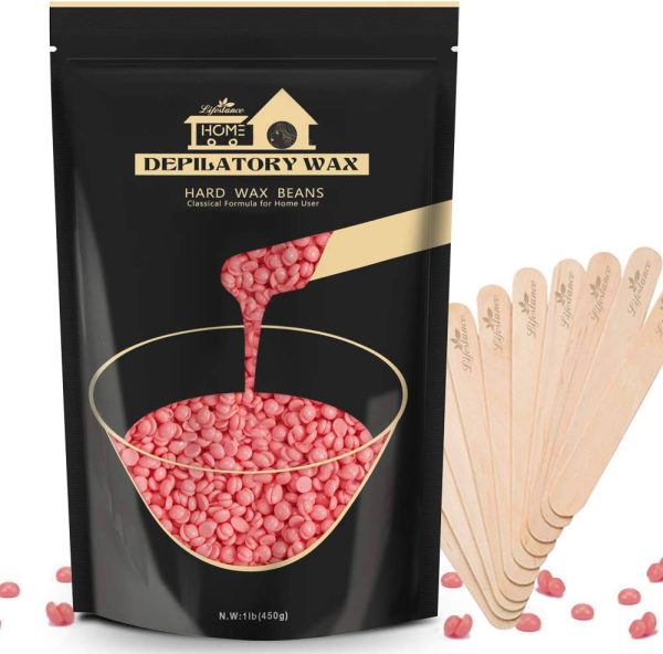 Hard Wax Beads, Lifestance 1lb Waxing Beads