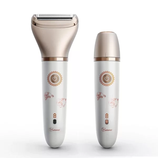 3-in-1 Electric Razor for Legs, Intimate Areas, and Face - Gentle and Effective Hair Removal