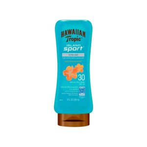 Hawaiian Tropic Island Sport Sunscreen Lotion, Ultra Light, High Performance