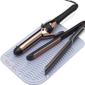 Heat Resistant Station Mat for Hair Straightener, Flat Iron, Curling Iron