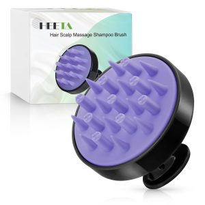 Heeta Hair Scalp Massager, Updated Wet and Dry Hair Shampoo Brush Scalp