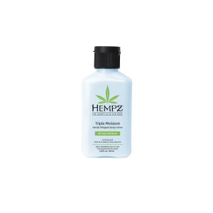Hempz Natural Triple Moisture Herbal Whipped Body Creme with 100% Pure