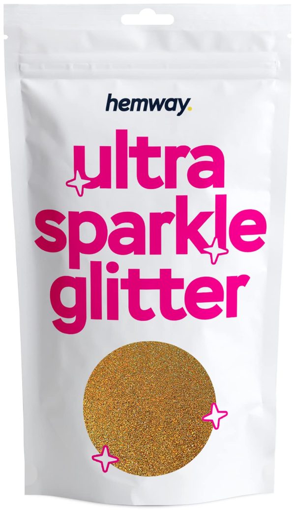 Hemway Rose Gold Premium Glitter Multi Purpose Dust Powder
