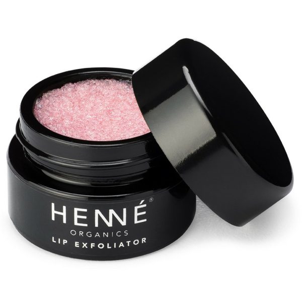 Henné Organics Lip Exfoliator Scrub - Organic Sugar Scrubs for Lips