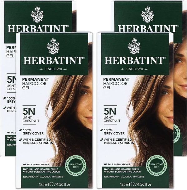 Herbatint Permanent Hair Color Light Chestnut 5N