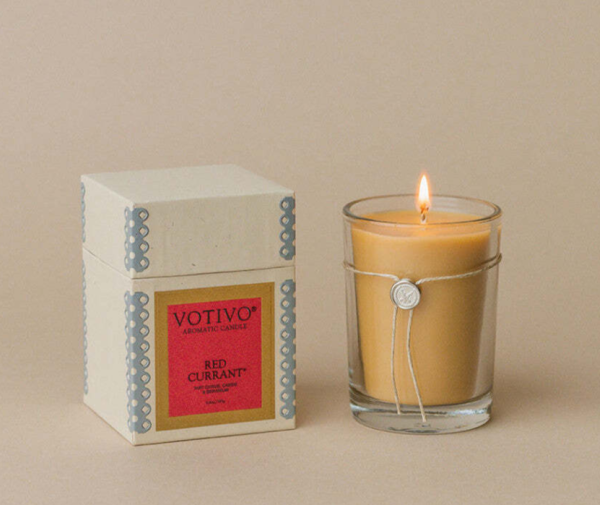 Home Decor Glass Jar Candle-Red Currant