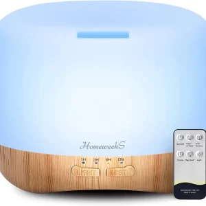 Homeweeks 300ml Essential Oil Diffuser