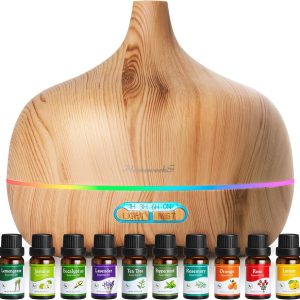 Homeweeks Diffuser 10 Essential Oil Set