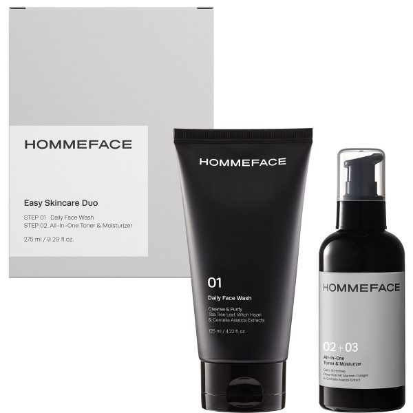 HOMMEFACE Easy Duo Skin Care Set for Men
