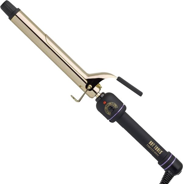 Hot Tools Professional 1 1/2 Inch 24K Gold Extra-Long Barrel Curling Iron