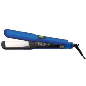 Hot Tools Professional 1 1/2 Inch Radiant Blue Digital Salon Flat Iron