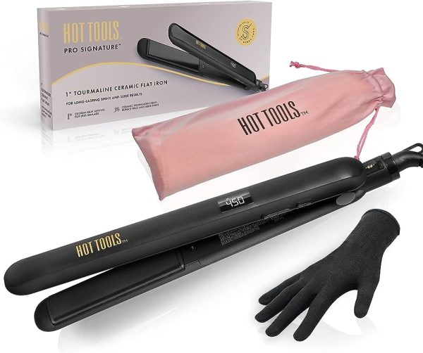 Hot Tools Professional 1 1/4 Inch Ceramic Tourmaline Extra-Long