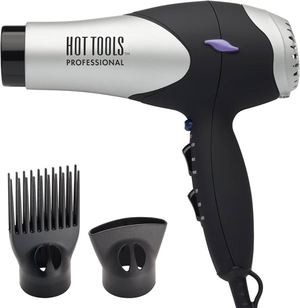 HOT TOOLS Professional Lightweight and Quiet Turbo Ionic Dryer