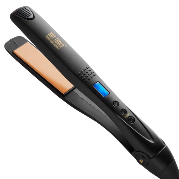 Get Glossy, Silky-Smooth Hair with the Scorching Tools Signature Series 1 ½” Ceramic Digital Flat Iron