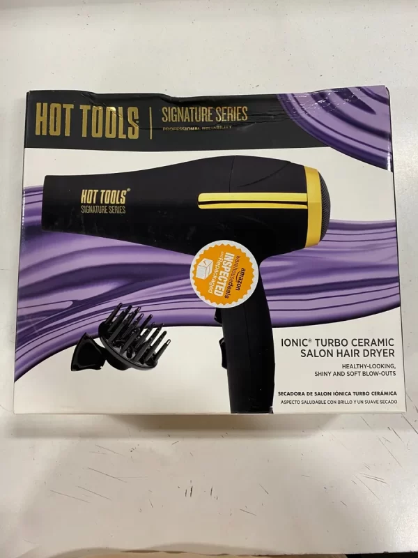 HOT TOOLS Signature Series Ionic Turbo Ceramic Salon Hair Dryer