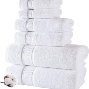 Hotel Quality Turkish Towel Set for Bathroom