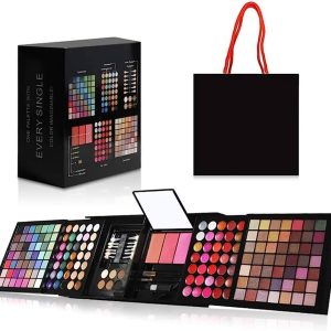 Hotrose Full 177 Color Eyeshadow Palette Blush Lip Gloss